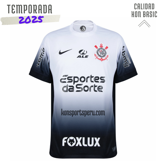 Camiseta Corinthians Local 24/25 Calidad Estándar