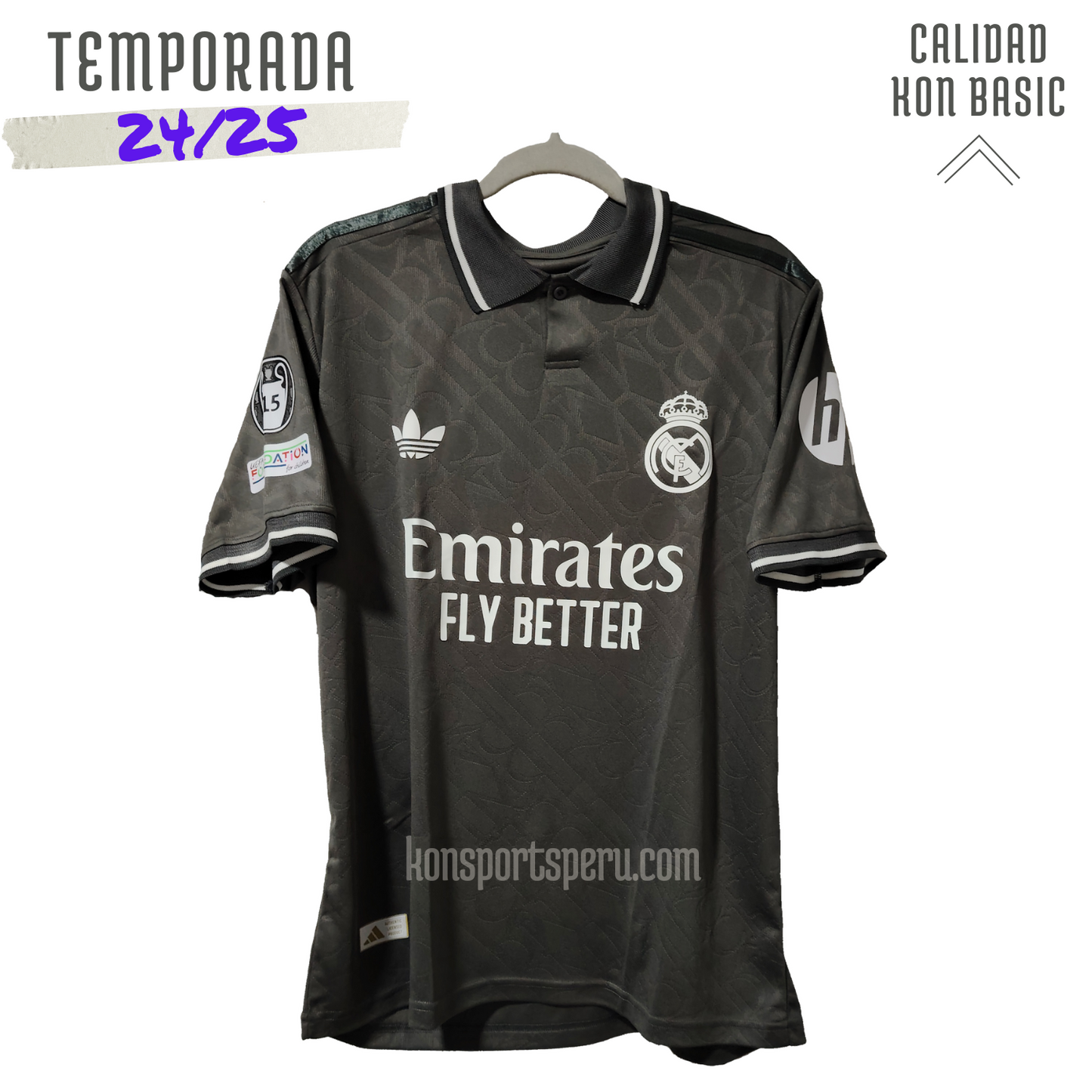 Camiseta Real Madrid Alternativa 24/25 Calidad Estándar