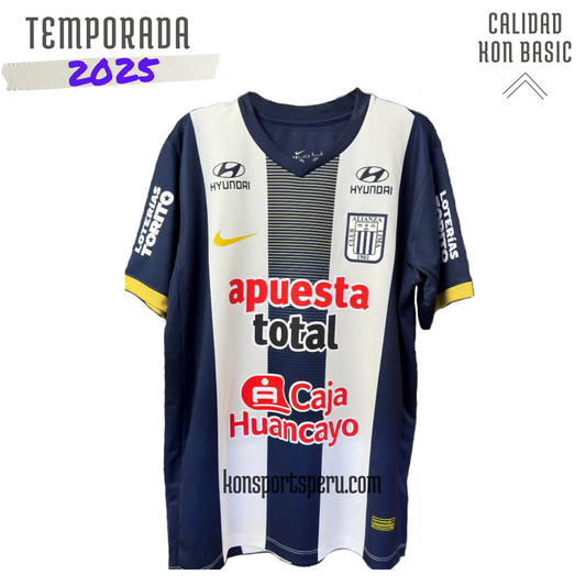 Camiseta Alianza Lima Local 2025 Calidad Estándar